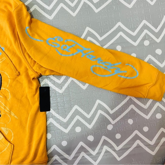 Vintage Retro Ed hardy graphic panther hoodie sweater - Picture 4 of 7